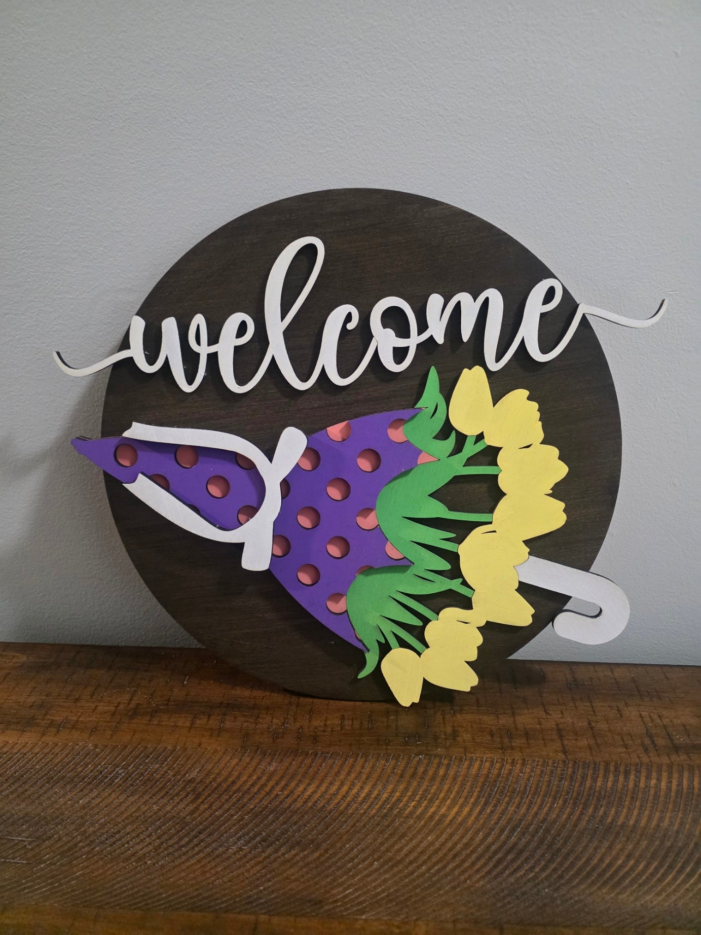 Spring Welcome signs